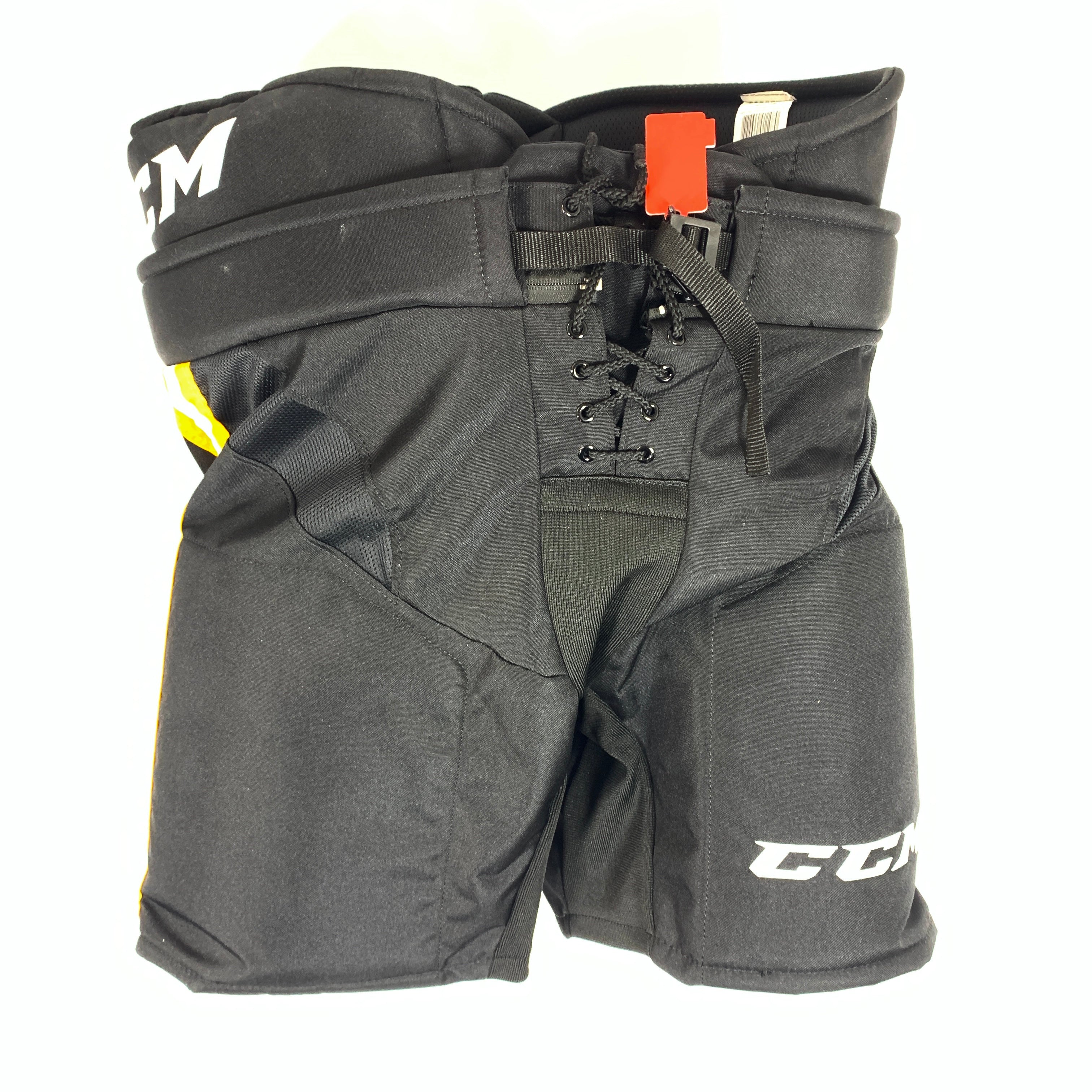 CCM HP31 - Pantalon de hockey Pro Stock (noir/blanc/jaune)